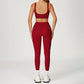 SPORTS BRA + HIGH WAIST LEGGINGS 2-PIECE SET