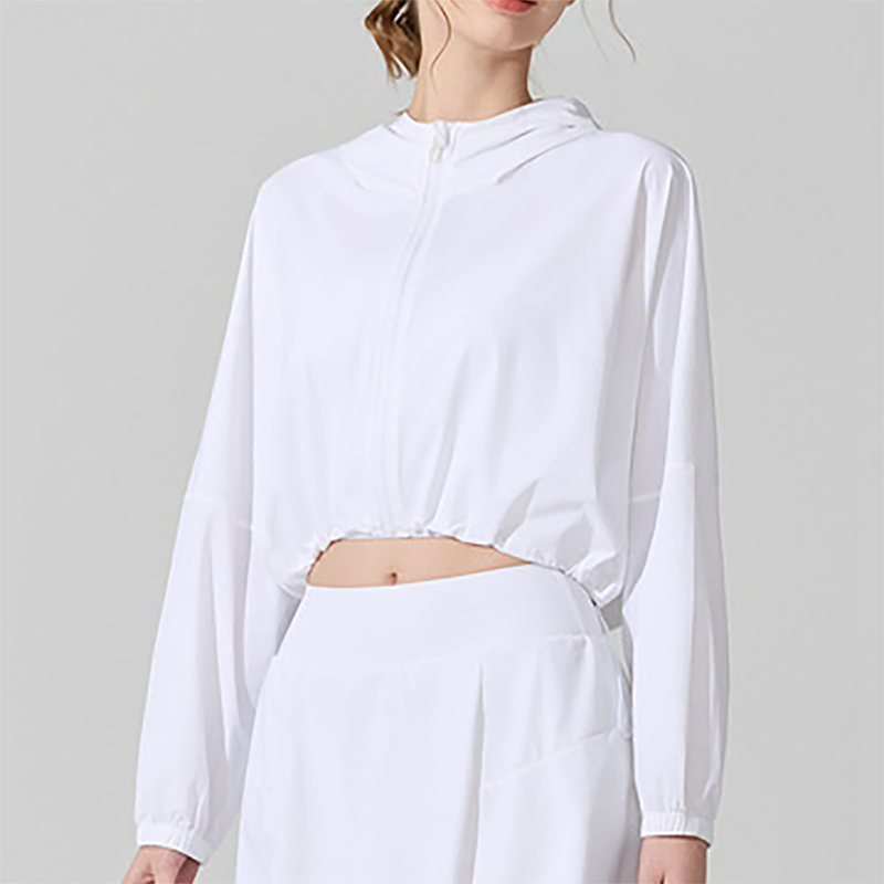 UV resistant outdoor sports long sleeved yoga suit top