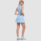 Wholesale Women's Sleeveless Tank Top & Pleated Tennis Skirt Set – 2-Piece Athletic Outfit YCF251890
