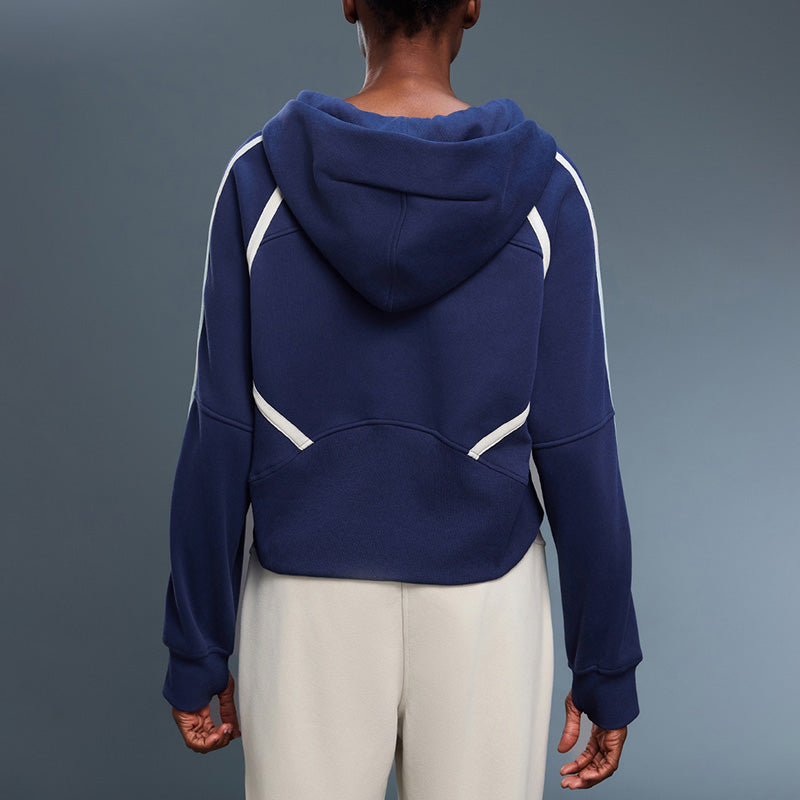 Fleece-Lined Hooded Sweatshirt