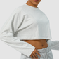 Wholesale Cropped Long Sleeve Yoga Top