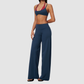 Wholesale Women’s Sports Bra & Wide-Leg Yoga Pants Set