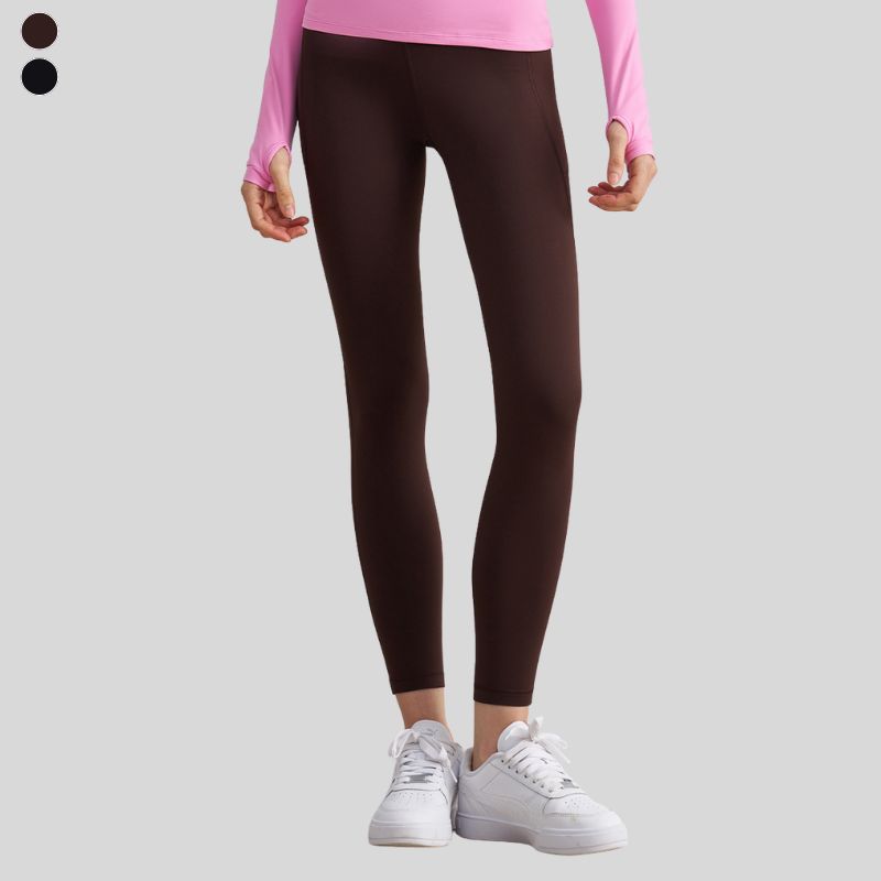 Fleece-lined and thickened warm leggings