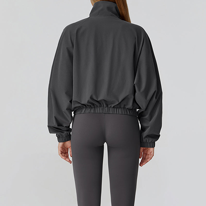 Quick Drying Full Zipper and long sleeve outdoor jacket