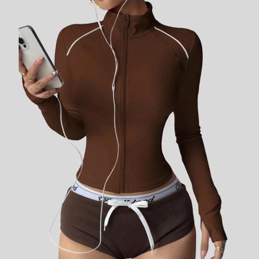 Wholesale Contrast Color Athletic Slim-Fit Sport | Wonderxfans bulk activewear