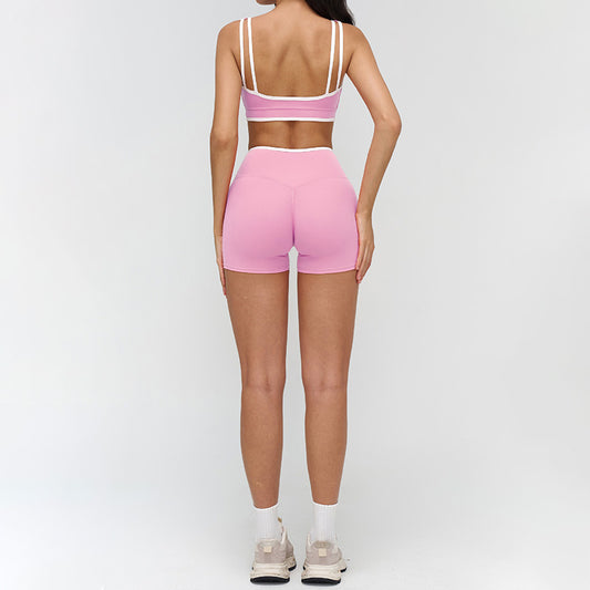 Wholesale Women's contrasting color sports bra | Wonderxfans bulk activewear