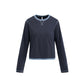 Contrast color quick-drying long-sleeved bottoming T-shirt