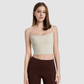 Wholesale Women's Tie-Front Yoga Top & Built-In Cup Bra Set