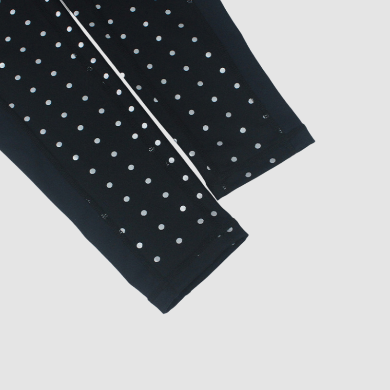 Wholesale high-waisted polka dot leggings