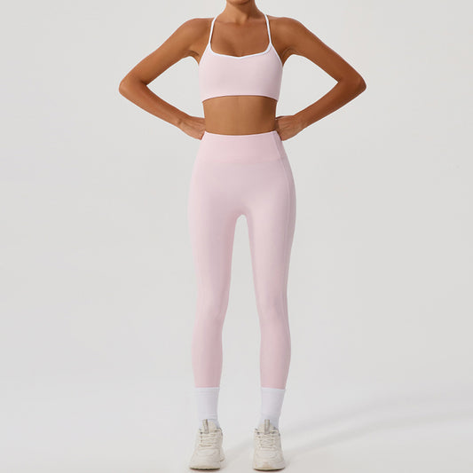 Wholesale Cross Back Naked-feel Bra + | Wonderxfans bulk activewear