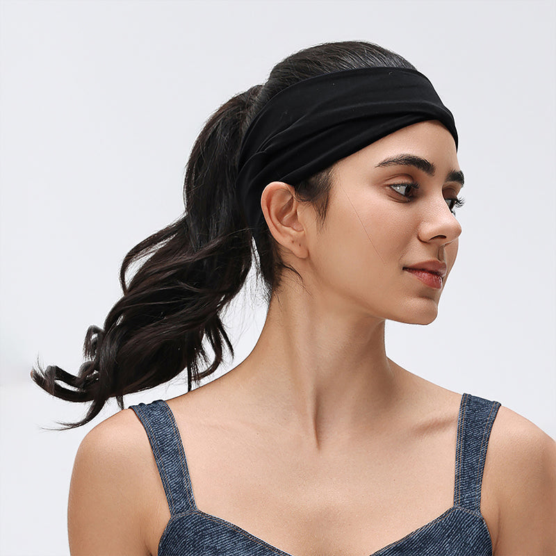 Wholesale high-elastic knotted headband