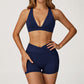 SPORTS BRA+High-waist shorts 2-PIECE SET