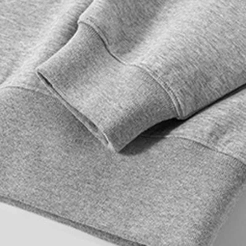 Round neck loose casual sweatshirt