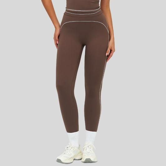 Wholesale Contrasting stitching leggings | Wonderxfans bulk activewear