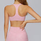 Racer-back casual sports bra