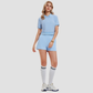Wholesale New Casual Tennis Wear for Women Loose Breathable Lapel POLO Shirt Outdoor Training Golf Sports Set