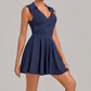 Wholesale Women's Quick-Dry Tennis Dress – Separate Shorts Anti-Exposure Pleated Yoga Skirt