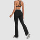 Wholesale Colorblock Yoga Set Sports Bra & Flare Pants – Naked Feel Activewear