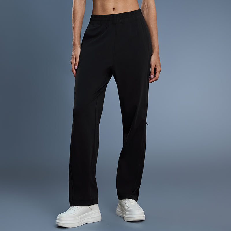Breathable zippered casual sports pants