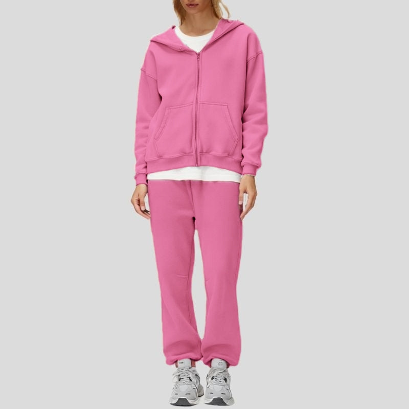 Batik Washed Fleece Hoodie & Jogger Set