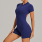 Wholesale Hip-High Halter-Neck Backless Bodysuit