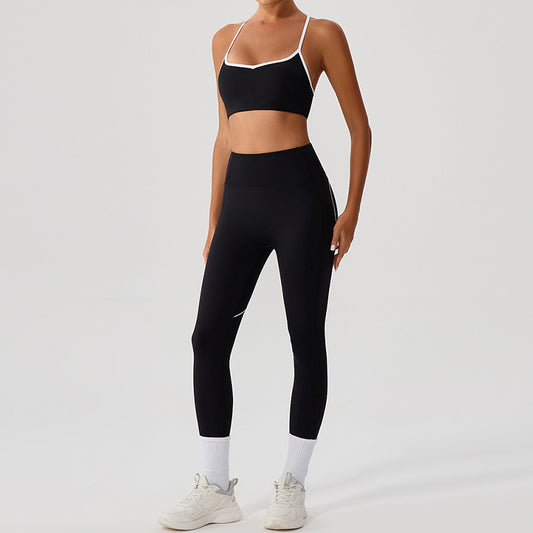 Wholesale Cross Back Naked-feel Bra + | Wonderxfans bulk activewear