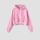Wholesale Women’s Vintage Washed Raglan Hoodie – Fleece Cropped Pullover