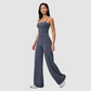Wholesale Women's Brushed Sports vest+Loose sweatpants 2-piece set