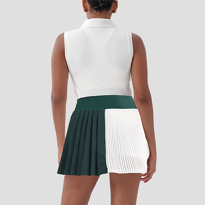 Wholesale Women's Casual Breathable Tennis Skirt Set – Stylish and breathable tennis skirt set