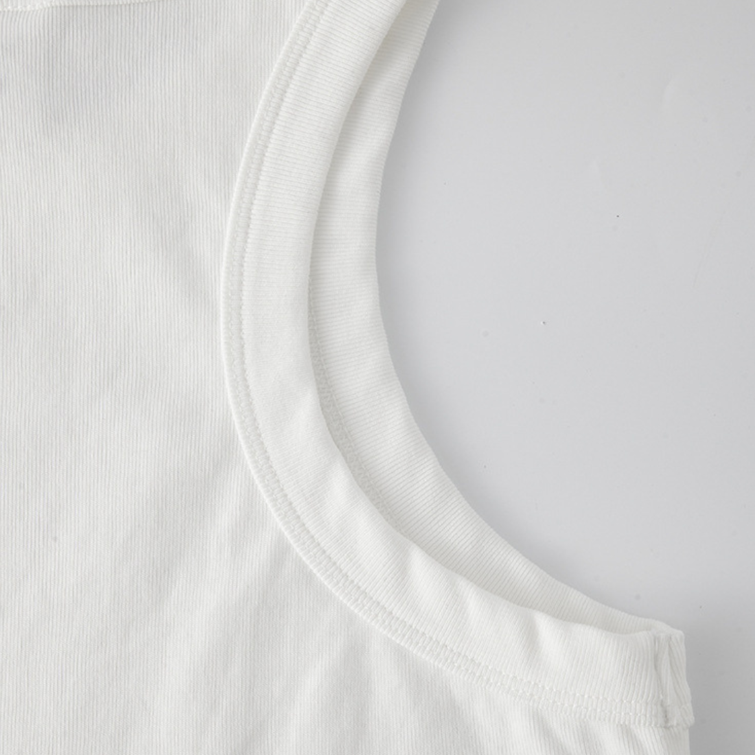 Wholesale Women’s Washed Racerback Tank – Cropped Cotton Blend Streetwear Top