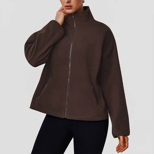 Wholesale fleece athetic jackets | Wonderxfans bulk activewear