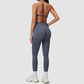 Wholesale Women's Seamless Sports Bra and Leggings Set – Open-Back Yoga Set