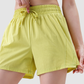 Wholesale Women's Mesh Breathable Ice Silk Anti-Exposure Athletic Shorts – Fake Two-Piece Fitness Shorts