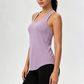 Women's Cooling Yoga Tank Top High-Stretch Sleeveless Workout Top