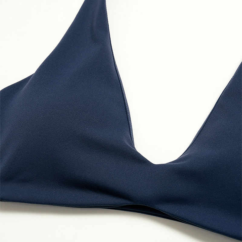 Wholesale Women's Halter Neck Yoga Set – Padded Bra & High-Waist Shorts Activewear