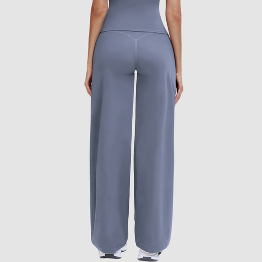 Wholesale slimming wide-leg athletic pants | Wonderxfans bulk activewear