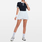 Polo-V A-Line pleated Skort Set