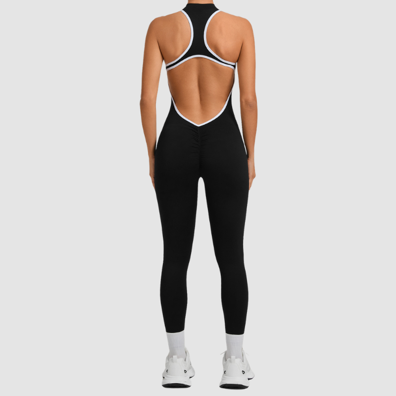 Wholesale color blocking splicing beautiful back | Wonderxfans bulk activewear