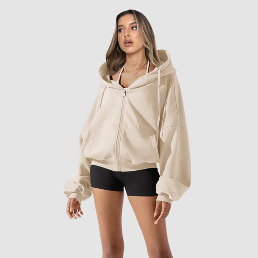 Wholesale loose casual hooded jacket | Wonderxfans bulk activewear