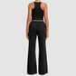 Wholesale Women’s Backless Cami & Straight-Leg Pants Yoga Set
