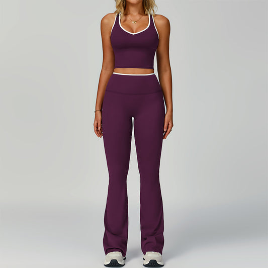 Wholesale Contrasting Color tank top + | Wonderxfans bulk activewear