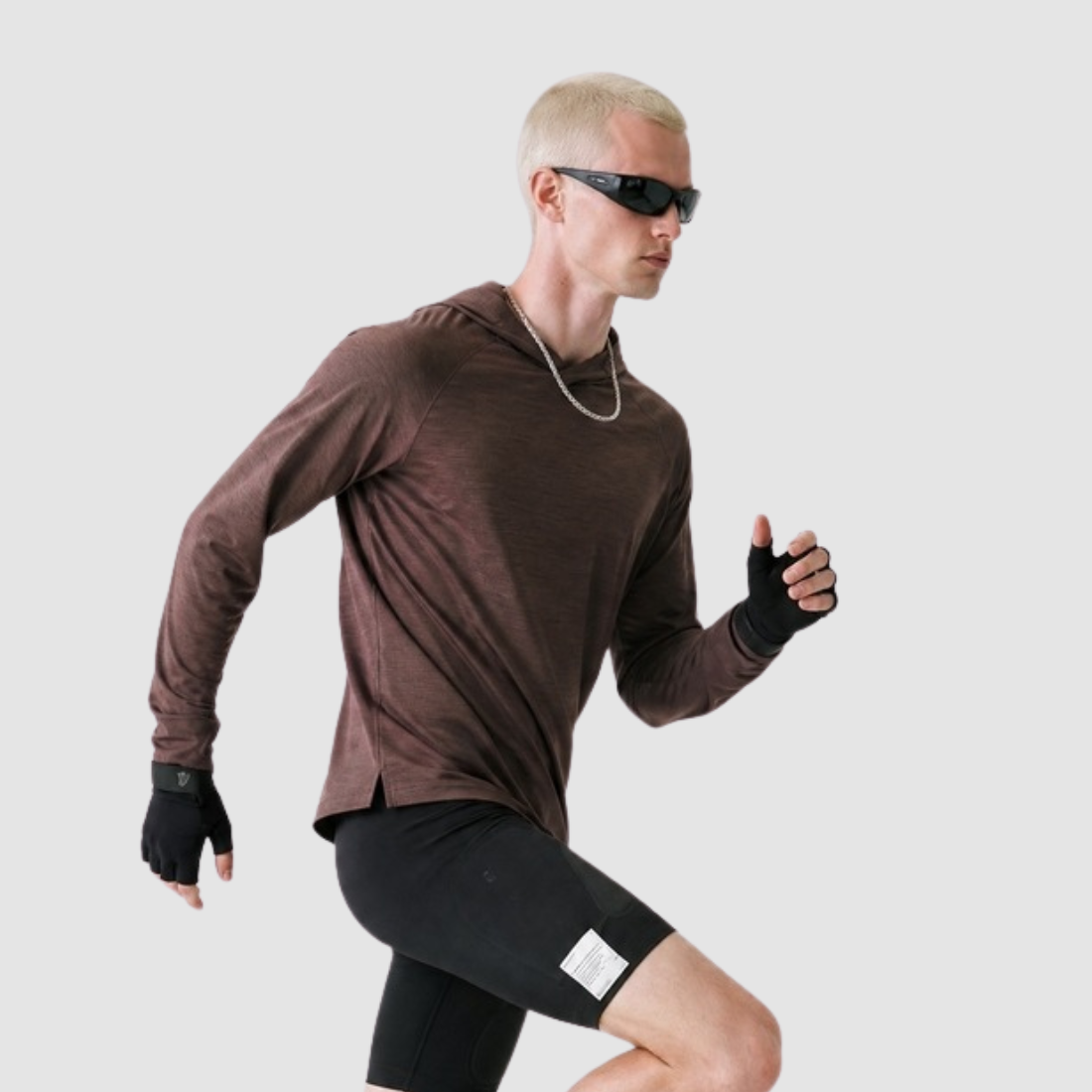 Wholesale Lightweight Hooded Running Sweatshirt – Quick-Dry Polyester