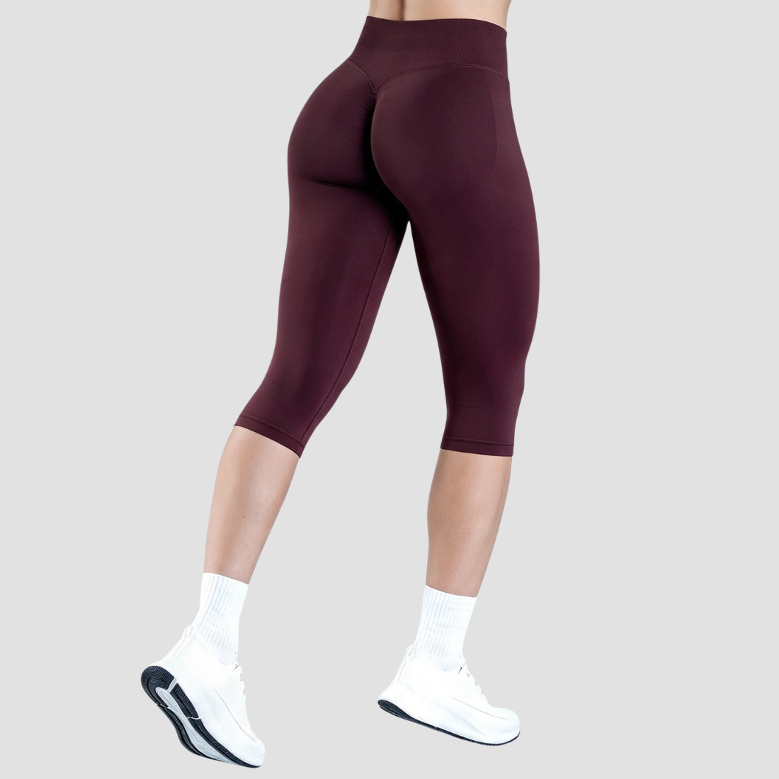 Wholesale Women's Seamless Capri Yoga Leggings – XS Women's Clothing