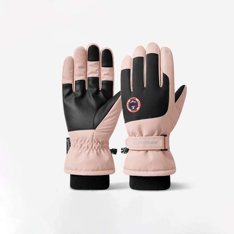Winter skiing and cycling gloves