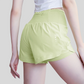 Wholesale Women's Fake Two-Piece Yoga Shorts – Quick-Dry Anti-Exposure