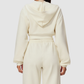 Wholesale Women's Zip Up Hoodie – Cropped Fleece-Lined Sport Jacket