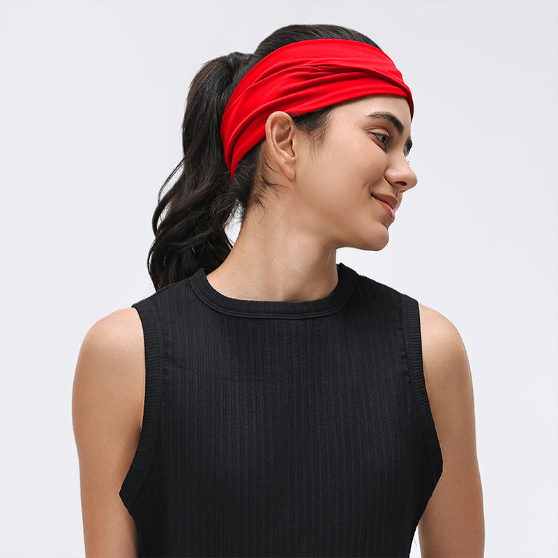 Wholesale high-elastic knotted headband