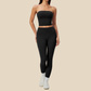 Wholesale Women's Activewear Padded Sports Vest & Fitted Cropped Pants Set