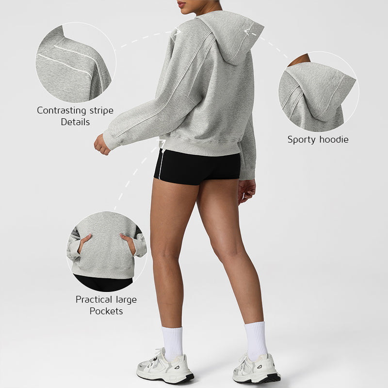 Wholesale Hooded Loose Sweatshirt