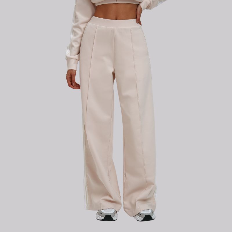 Wholesale High-Waisted Striped Sweatpants
